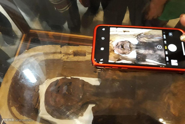 عرض مومياء عجيب في متحف القاهرة 
