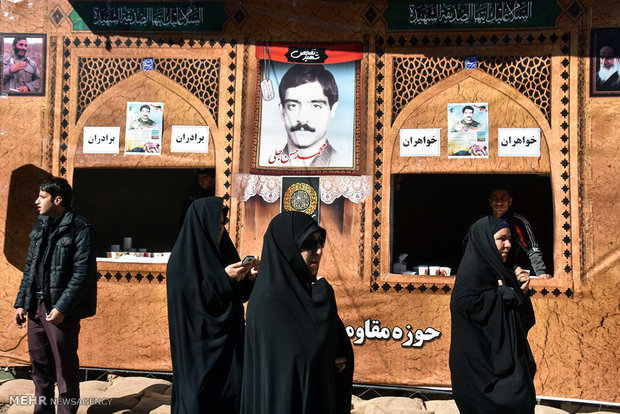 تشییع پیکر مطهر شهید «محمدحسن جلی» در شهرضا‎