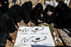 مراسم تشییع و تدفین «مسافران رضوان» در مرکز تهران