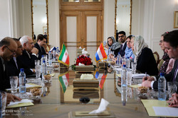 Zarif meets with Dutch counterpart in Tehran