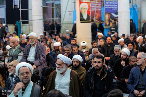 مراسم سالگرد ارتحال آیت الله فاضل لنکرانی