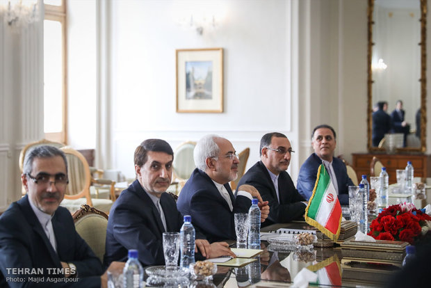 Zarif meets Spanish counterpart in Tehran