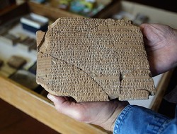 An Achaemenid-era clay tablet