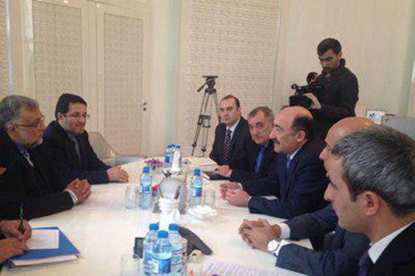 دیدار ترکمان بامعاون اول رئیس جمهور و وزیر فرهنگ جمهوری آذربایجان,