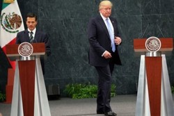 قرار ملاقات رؤسای جمهوری آمریکا و مکزیک به هم خورد