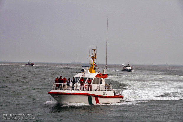 استفاده از ‌پهپاد برای نخستین بار در مانورهای امداد و نجات دریایی