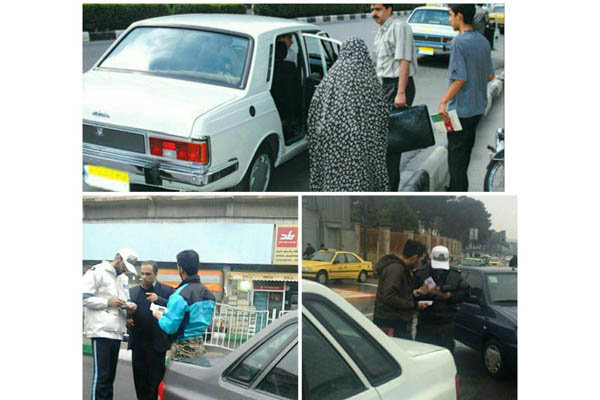  تداوم طرح ضربتی تاکسیرانی کرمانشاه در برخورد با مسافر برهای شخصی