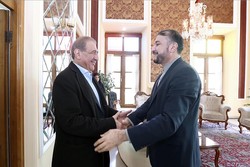 عبداللهيان يلتقي بالمساعد السابق لرئيس وزراء سوريا