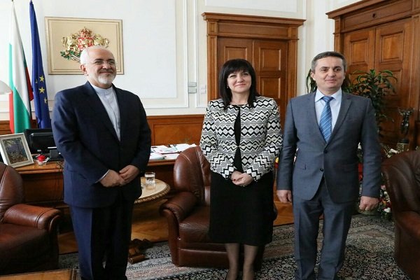 Zarif, Bulgarian Speaker hail historical ties of Iran, Bulgaria