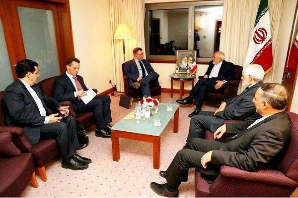 ایرانی وزير خارجہ کی کروشیا کے لیبر وزیر سے ملاقات