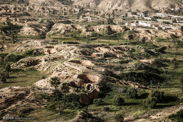 زندگی در زیر زمین در تونس‎