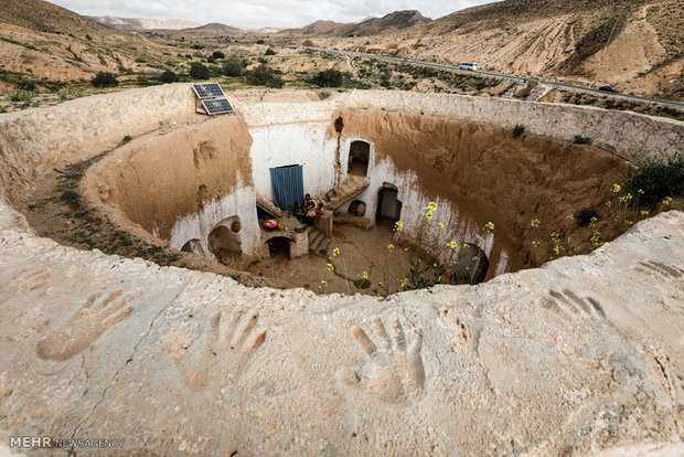 زندگی در زیر زمین در تونس‎
