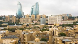  A view of Baku, the capital and commercial hub of Azerbaijan
