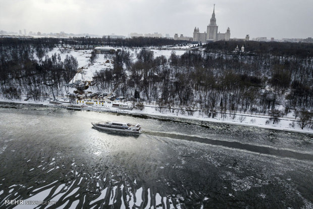 زمستان در مسکو