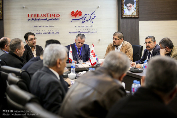 Syrian journalists visit Mehr News Agency, Tehran Times HQs