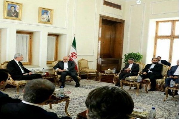 FM Zarif receives Turkish senior MP