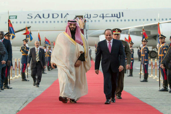 مصر بخشی از اراضی جنوب سینا را به عربستان می دهد