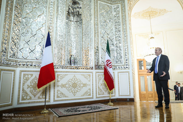 Iran, French FM meeting in Tehran