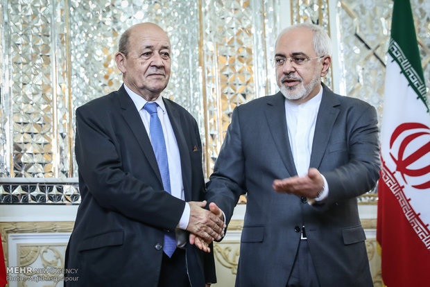 Iran, French FM meeting in Tehran