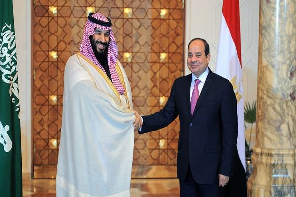 بیانیه مشترک مصر و عربستان در پایان سفر بن سلمان به قاهره