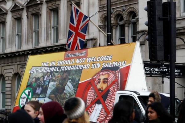 انتقادات تند اپوزیسیون انگلیس از سفر ولیعهد عربستان
