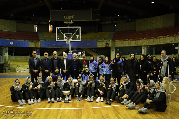 İran Kadınlar Basketbol Süper Ligi'nden kareler