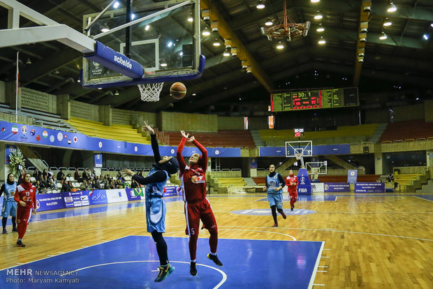 İran Kadınlar Basketbol Süper Ligi'nden kareler