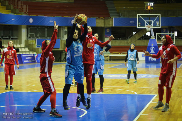 İran Kadınlar Basketbol Süper Ligi'nden kareler