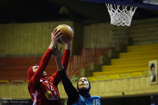 İran Kadınlar Basketbol Süper Ligi'nden kareler