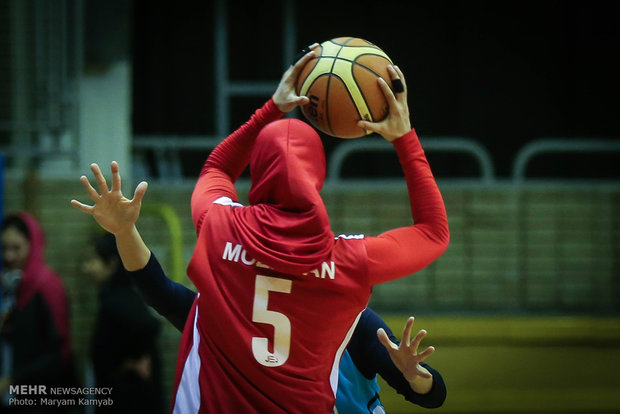 İran Kadınlar Basketbol Süper Ligi'nden kareler