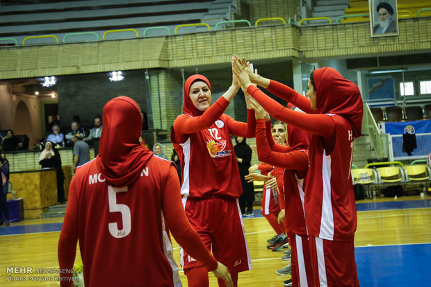 İran Kadınlar Basketbol Süper Ligi'nden kareler