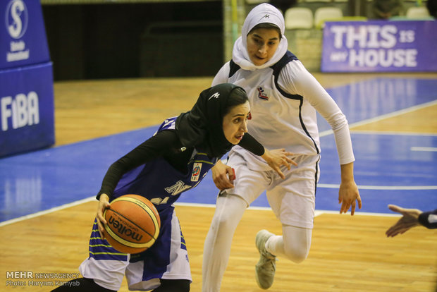 İran Kadınlar Basketbol Süper Ligi'nden kareler