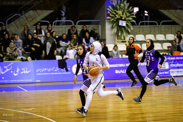 İran Kadınlar Basketbol Süper Ligi'nden kareler