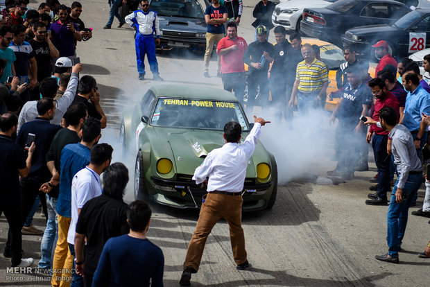 İran'daki ralli yarışlarından kareler