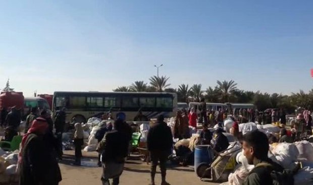 Hundreds of displaced families return home in Deir Ezzor 