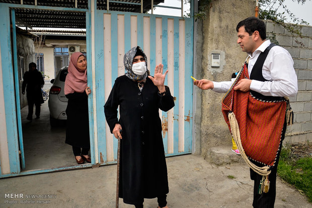  ممراسم تقليدية تدعى" غناء النيروز" في محافظة "كركان"