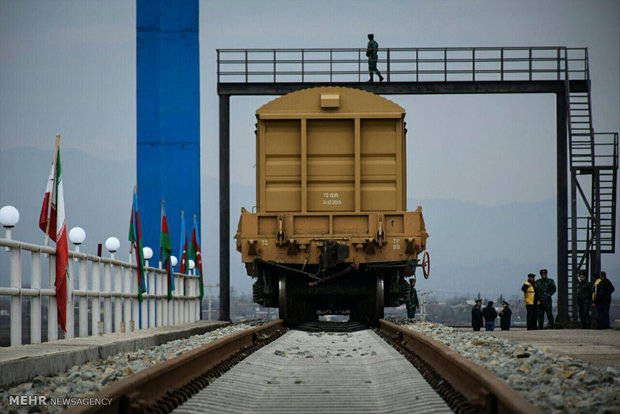 İran ile Azerbaycan arasındaki demiryolu koridoru