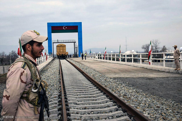 İran ile Azerbaycan arasındaki demiryolu koridoru