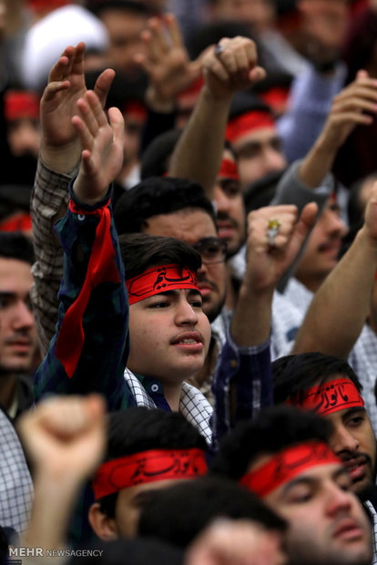 دیدار نوجوانان و جوانان عازم اردو راهیان نور با رهبر انقلاب