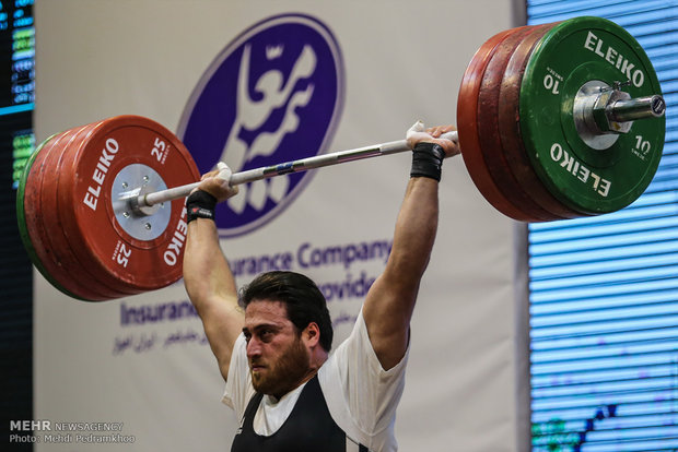 "Uluslararası Fecr Halter Yarışları"ndan kareler