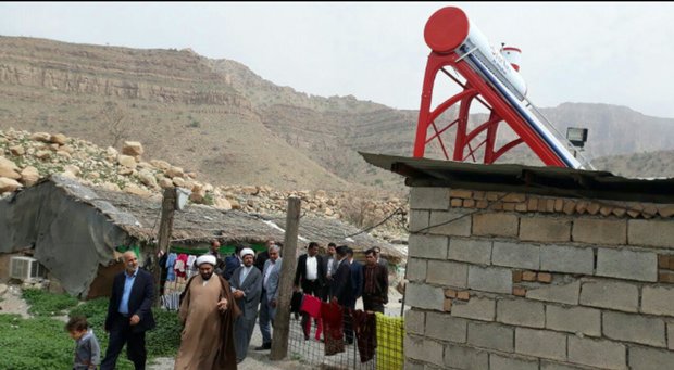  ۲۹۴ آبگرمکن خورشیدی در ۱۲ روستای زنجان نصب شده است