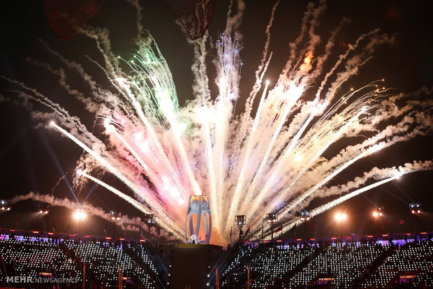 جنوبی کوریا میں  پیرا اولمپک 2018 ء کےمقابلوں کی افتتاحی تقریب