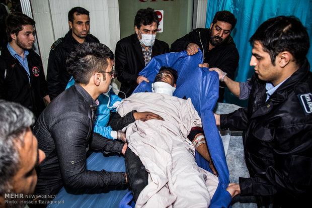 شمار مصدومین چهارشنبه آخر سال استان کردستان به ۷۶ نفر رسید
