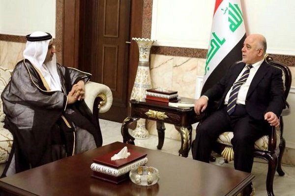 دیدار سفیر امارات در بغداد با حیدر العبادی