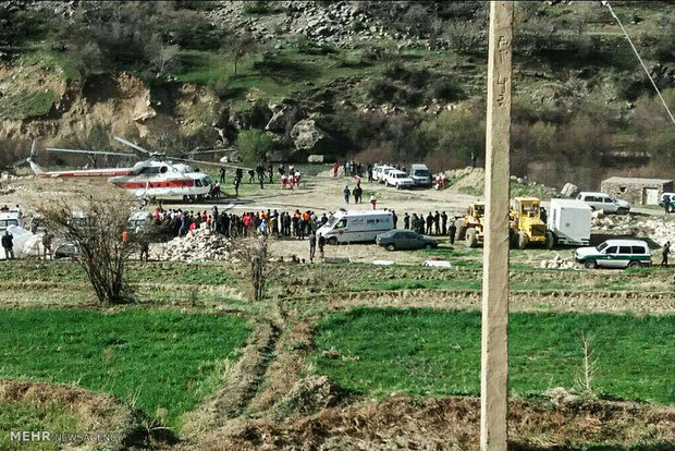 İran'da düşen Türk uçağından kareler