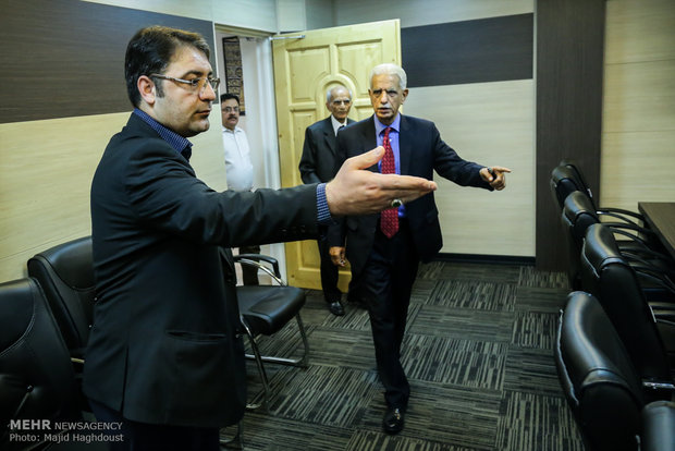 بازدید هیات رسانه ای پاکستانی از خبرگزاری مهر 