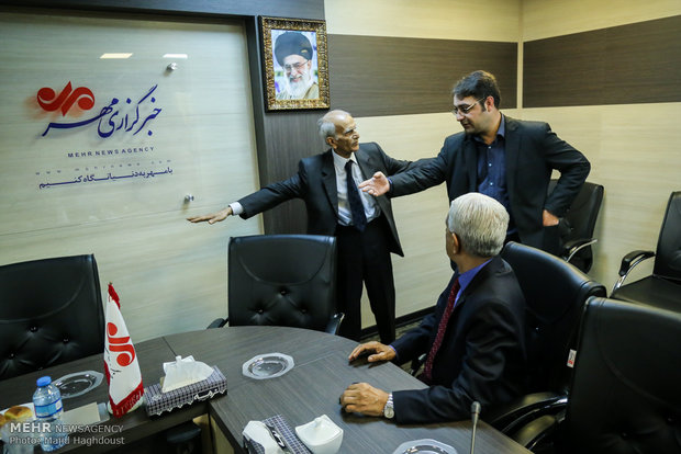 بازدید هیات رسانه ای پاکستانی از خبرگزاری مهر 