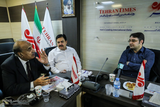 بازدید هیات رسانه ای پاکستانی از خبرگزاری مهر 