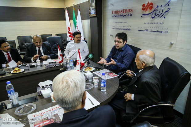 بازدید هیات رسانه ای پاکستانی از خبرگزاری مهر 