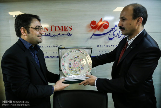 بازدید هیات رسانه ای پاکستانی از خبرگزاری مهر 